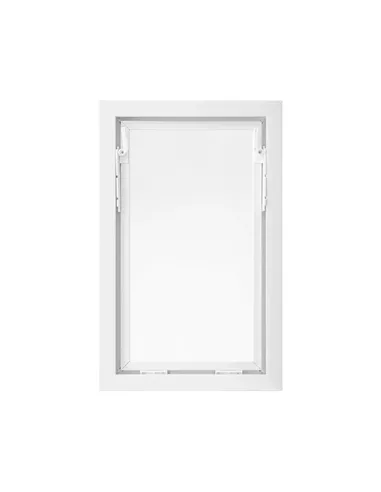 Okno PCV Gospodarcze EKO - 50 x 80 cm - Jednoszybowe