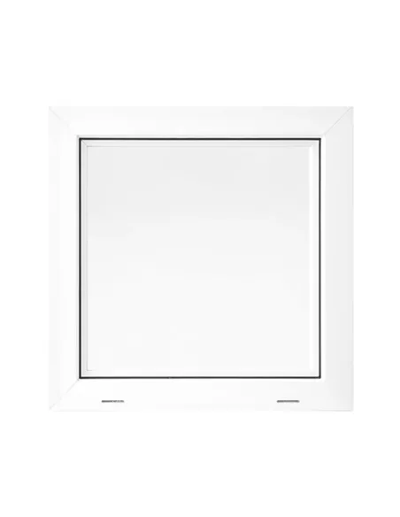 Okno PCV Gospodarcze EKO - 60 x 60 cm - Jednoszybowe