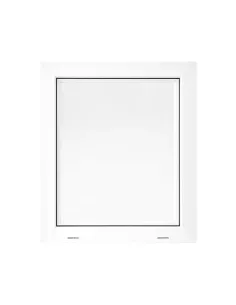 Okno PCV Gospodarcze EKO - 60 x 70 cm - Jednoszybowe