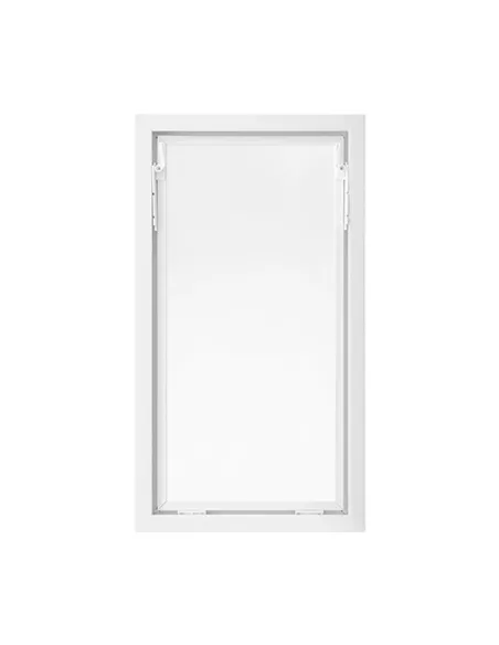 Okno PCV Gospodarcze EKO - 60 x 110 cm - Jednoszybowe