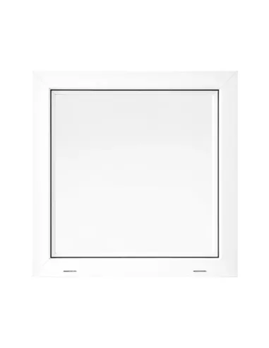 Okno PCV Gospodarcze EKO - 70 x 70 cm - Jednoszybowe