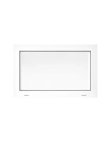 Okno PCV Gospodarcze EKO - 80 x 50 cm - Jednoszybowe