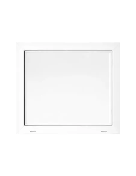 Okno PCV Gospodarcze EKO - 80 x 70 cm - Jednoszybowe
