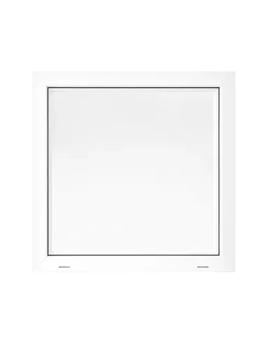 Okno PCV Gospodarcze EKO - 80 x 80 cm - Jednoszybowe