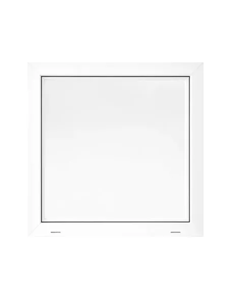 Okno PCV Gospodarcze EKO - 80 x 80 cm - Jednoszybowe