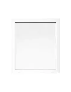 Okno PCV Gospodarcze EKO - 80 x 90 cm - Jednoszybowe