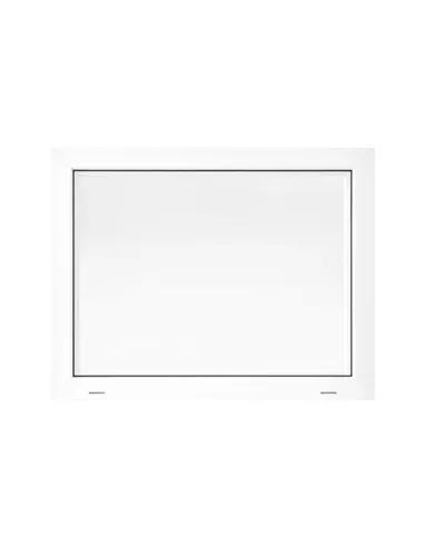 Okno PCV Gospodarcze EKO - 90 x 70 cm - Jednoszybowe