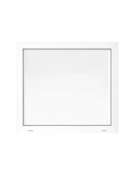 Okno PCV Gospodarcze EKO - 90 x 80 cm - Jednoszybowe