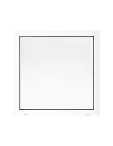 Okno PCV Gospodarcze EKO - 90 x 90 cm - Jednoszybowe