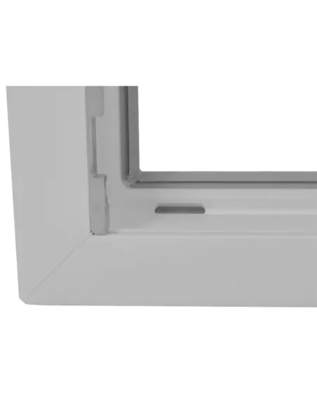 Okno PCV Uchylne 600 x 500 mm Dwuszybowe Białe