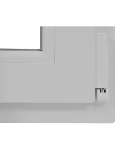 Okno PCV Uchylne 800 x 500 mm Dwuszybowe Białe