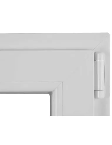 Okno PCV Rozwierno-Uchylne 1000 x 510 mm Dwuszybowe Białe