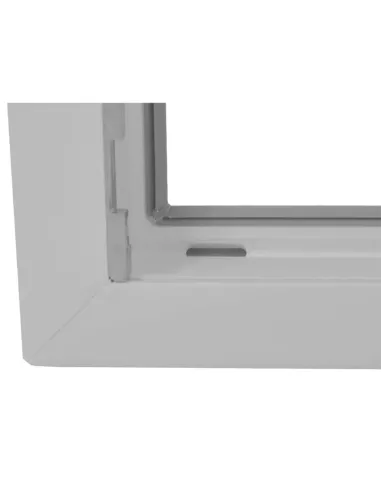 Okno PCV Rozwierno-Uchylne 1000 x 1000 mm Dwuszybowe Białe