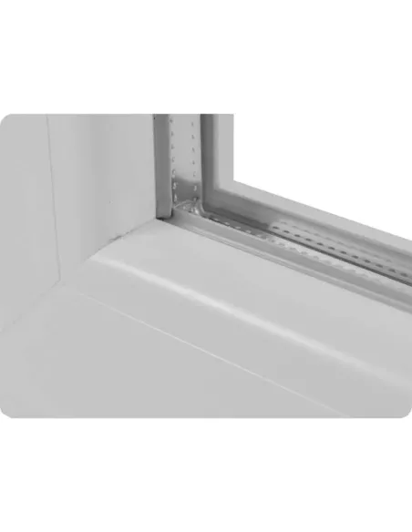 Okno PCV Uchylne 700 x 600 mm Dwuszybowe Białe