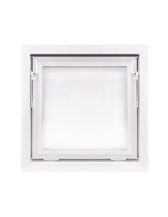 Okno PCV Gospodarcze PREMIUM - 60 x 60 cm - Dwuszybowe 2