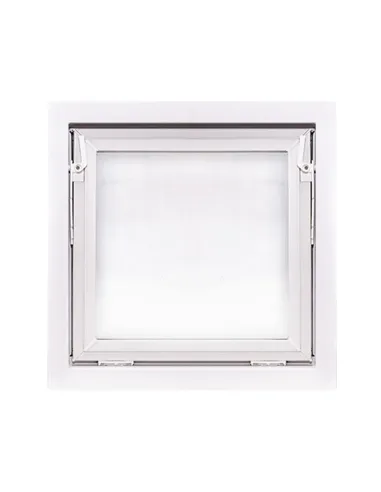 Okno PCV Gospodarcze PREMIUM - 60 x 60 cm - Dwuszybowe