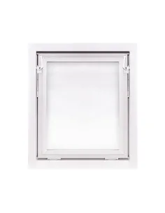 Okno PCV Gospodarcze PREMIUM - 60 x 70 cm - Dwuszybowe 2