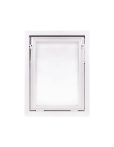Okno PCV Gospodarcze PREMIUM - 60 x 80 cm - Dwuszybowe
