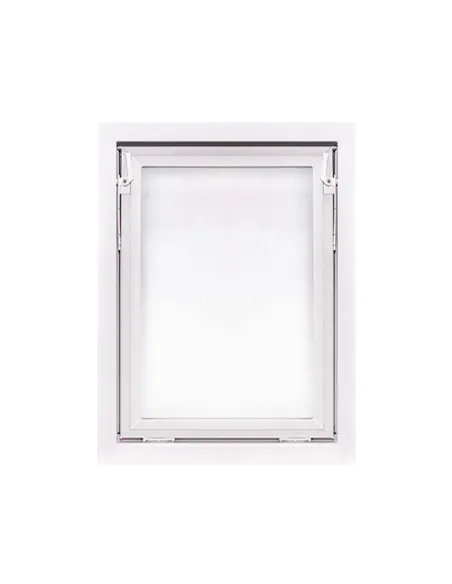 Okno PCV Gospodarcze PREMIUM - 60 x 80 cm - Dwuszybowe