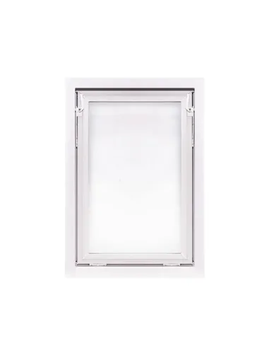 Okno PCV Gospodarcze PREMIUM - 60 x 90 cm - Dwuszybowe