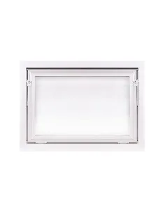Okno PCV Gospodarcze PREMIUM - 70 x 50 cm - Dwuszybowe 2