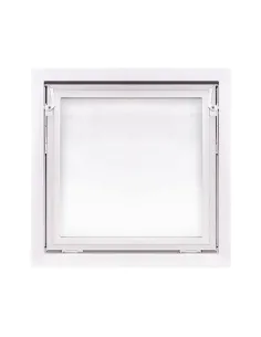 Okno PCV Gospodarcze PREMIUM - 70 x 70 cm - Dwuszybowe 2