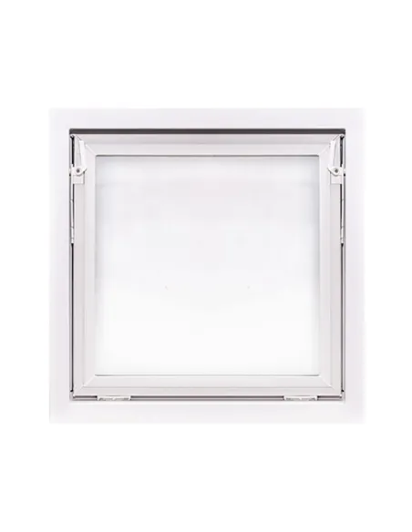 Okno PCV Gospodarcze PREMIUM - 70 x 70 cm - Dwuszybowe