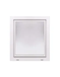 Okno PCV Gospodarcze PREMIUM - 70 x 80 cm - Dwuszybowe