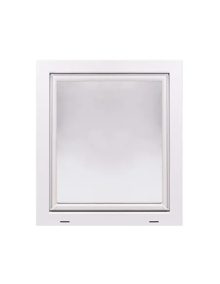 Okno PCV Gospodarcze PREMIUM - 70 x 80 cm - Dwuszybowe
