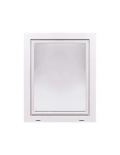 Okno PCV Gospodarcze PREMIUM - 70 x 90 cm - Dwuszybowe