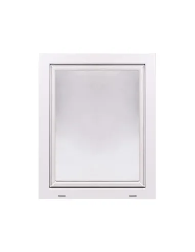 Okno PCV Gospodarcze PREMIUM - 70 x 90 cm - Dwuszybowe
