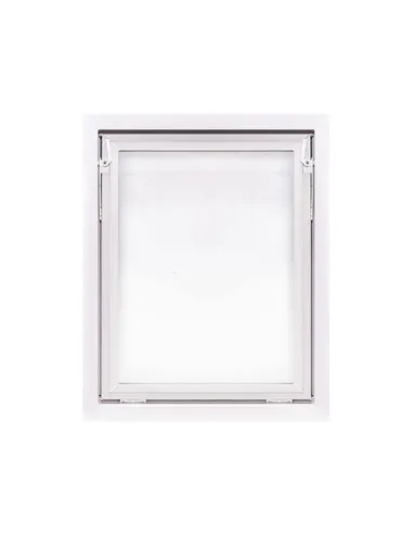 Okno PCV Gospodarcze PREMIUM - 70 x 90 cm - Dwuszybowe