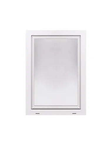 Okno PCV Gospodarcze PREMIUM - 70 x 100 cm - Dwuszybowe
