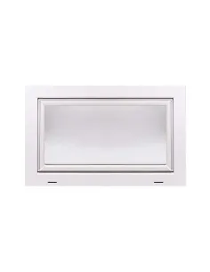 Okno PCV Gospodarcze PREMIUM - 80 x 50 cm - Dwuszybowe