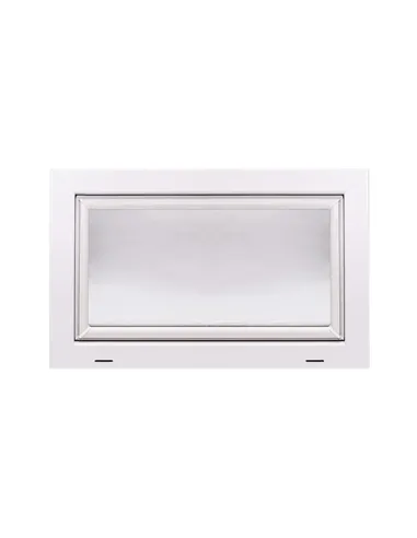 Okno PCV Gospodarcze PREMIUM - 80 x 50 cm - Dwuszybowe