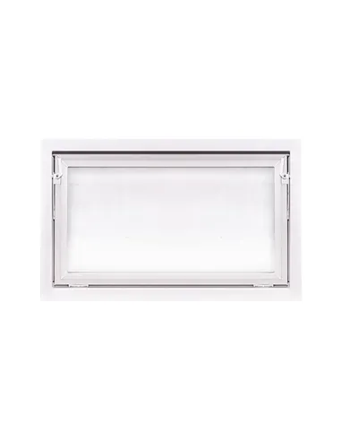 Okno PCV Gospodarcze PREMIUM - 80 x 50 cm - Dwuszybowe