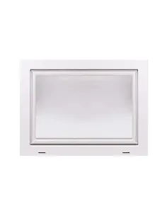 Okno PCV Gospodarcze PREMIUM - 80 x 60 cm - Dwuszybowe