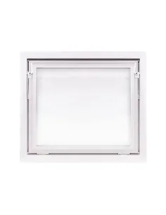 Okno PCV Gospodarcze PREMIUM - 80 x 70 cm - Dwuszybowe 2