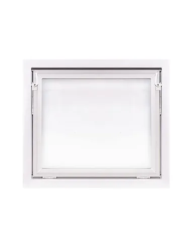 Okno PCV Gospodarcze PREMIUM - 80 x 70 cm - Dwuszybowe