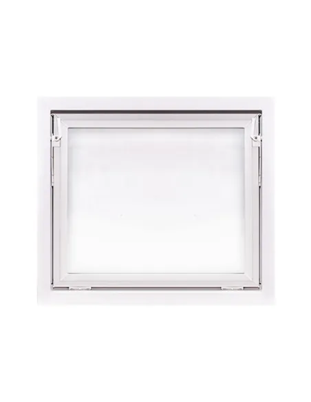Okno PCV Gospodarcze PREMIUM - 80 x 70 cm - Dwuszybowe