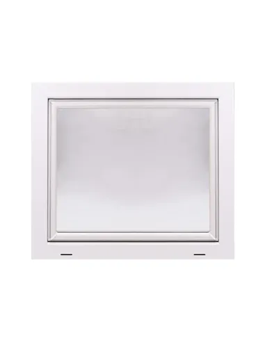 Okno PCV Gospodarcze PREMIUM - 80 x 70 cm - Dwuszybowe