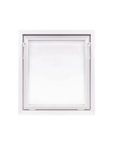 Okno PCV Gospodarcze PREMIUM - 80 x 90 cm - Dwuszybowe