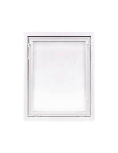 Okno PCV Gospodarcze PREMIUM - 80 x 100 cm - Dwuszybowe