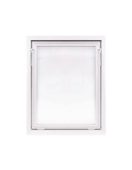 Okno PCV Gospodarcze PREMIUM - 80 x 100 cm - Dwuszybowe