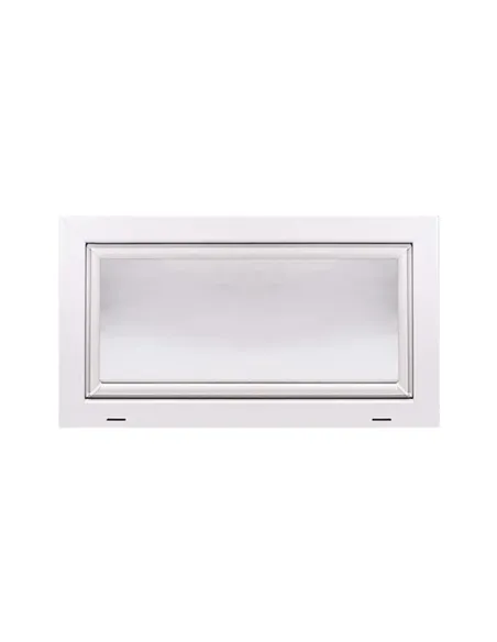 Okno PCV Gospodarcze PREMIUM - 90 x 50 cm - Dwuszybowe