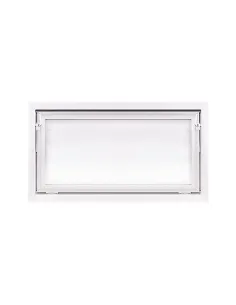 Okno PCV Gospodarcze PREMIUM - 90 x 50 cm - Dwuszybowe 2