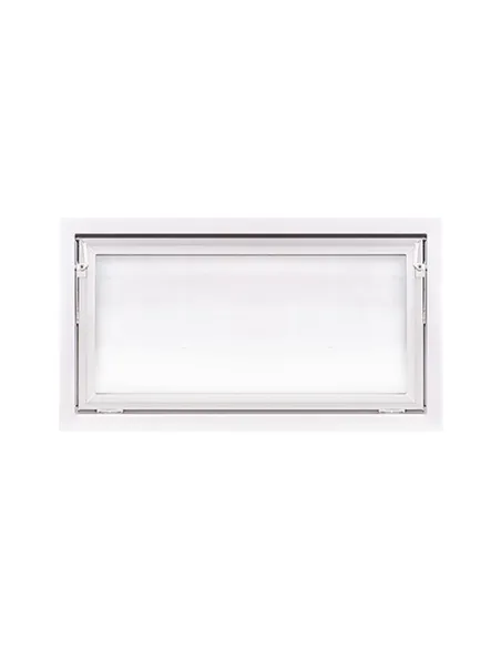 Okno PCV Gospodarcze PREMIUM - 90 x 50 cm - Dwuszybowe