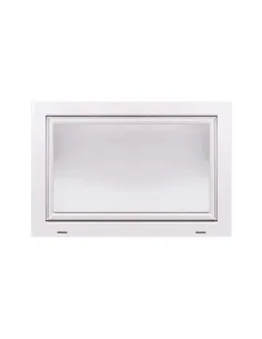 Okno PCV Gospodarcze PREMIUM - 90 x 60 cm - Dwuszybowe