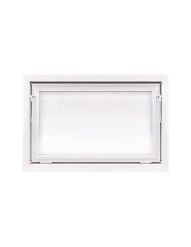Okno PCV Gospodarcze PREMIUM - 90 x 60 cm - Dwuszybowe
