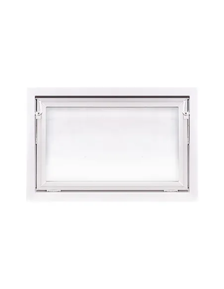 Okno PCV Gospodarcze PREMIUM - 90 x 60 cm - Dwuszybowe